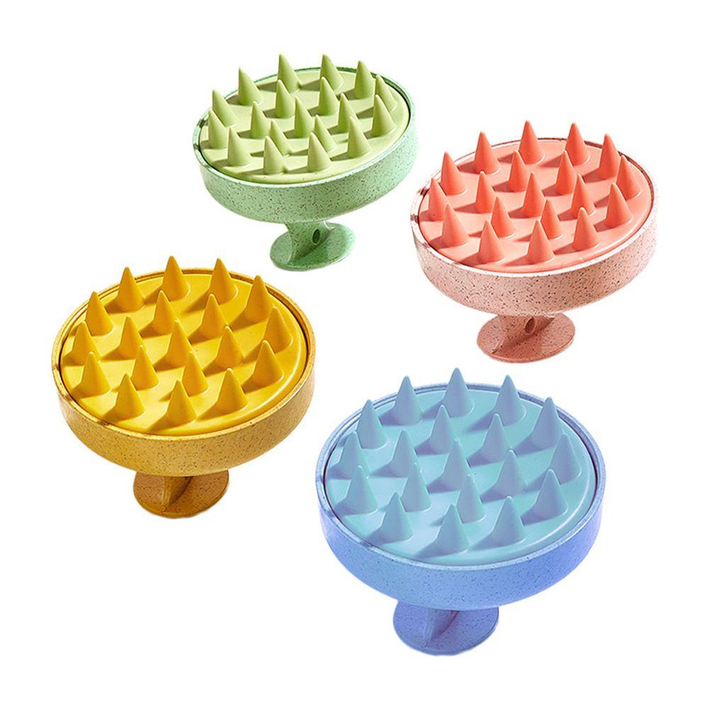 Bàn Chải Silicone Massage Da Đầu Chăm Sóc Sức Khỏe Cho Spa