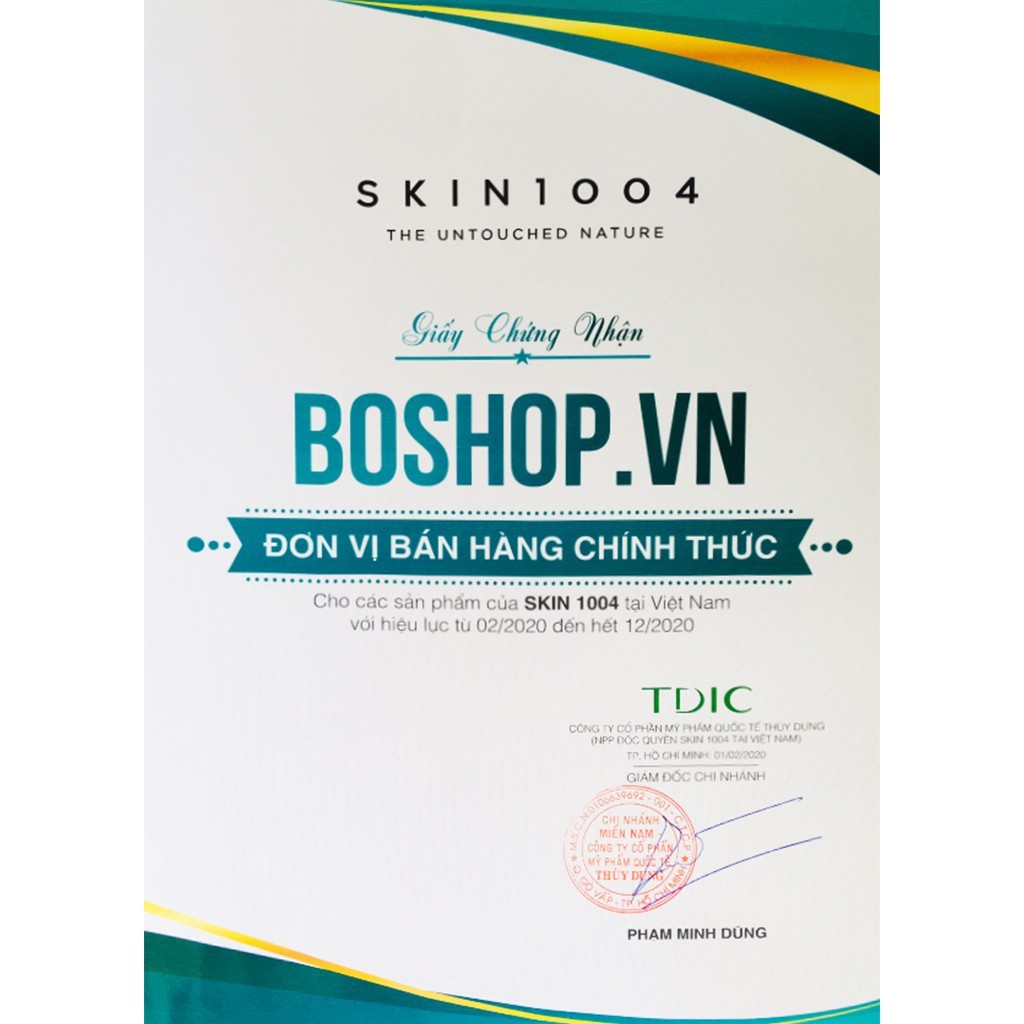 Serum Cấp Ẩm, Làm Dịu &amp; Sáng Da Skin1004 Madagascar Centella Hyalu-Cica Blue 50ml