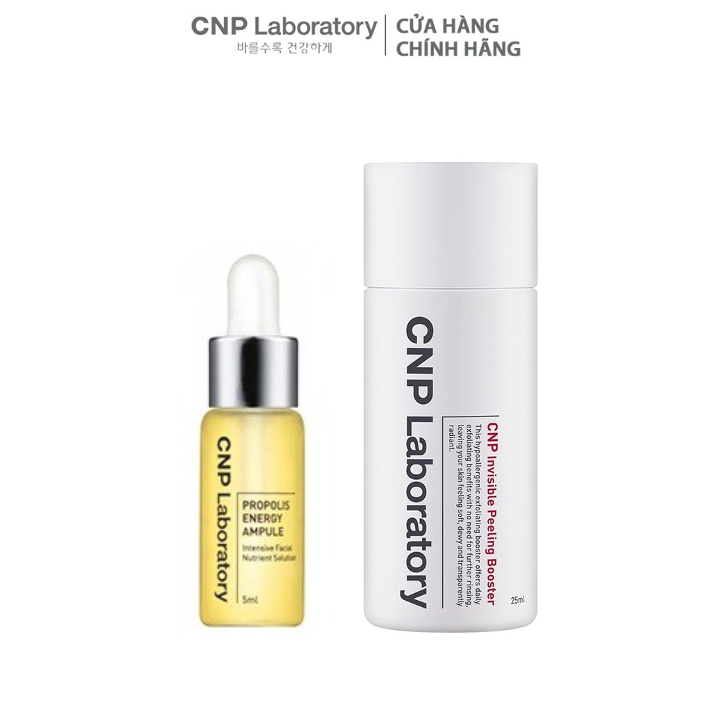 [HB Gift] Combo tẩy tế bào thế hệ mới với PHA và tái tạo phục hồi da CNP Laboratory