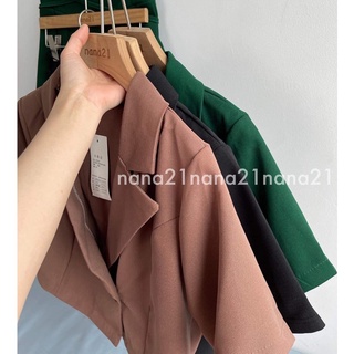 Set áo croptop và chân váy
