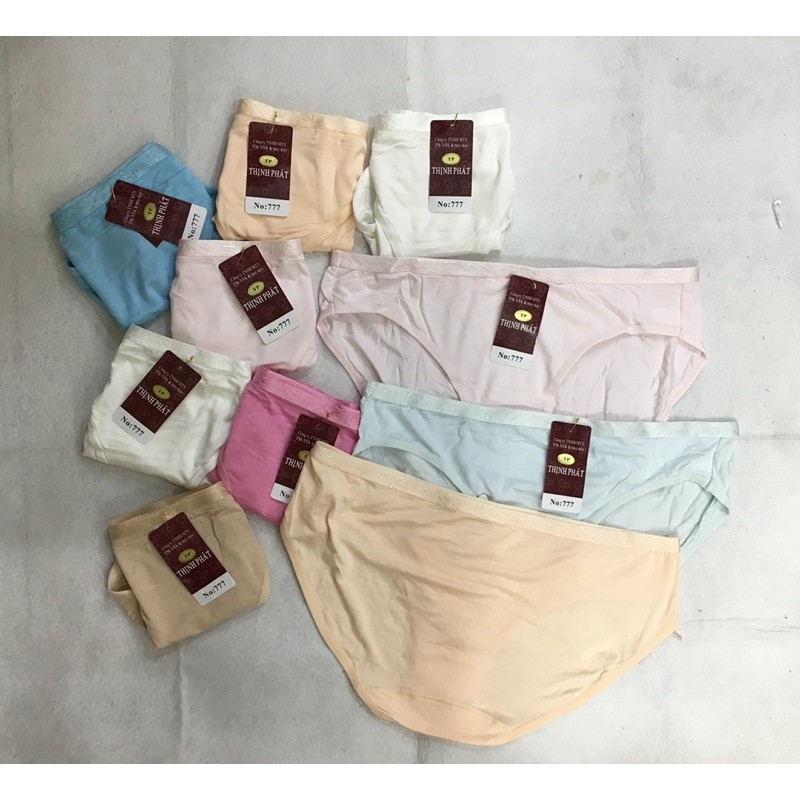 10 Quần lót nữ vải thun Cotton (777) ĐL hiệu Thịnh Phát.