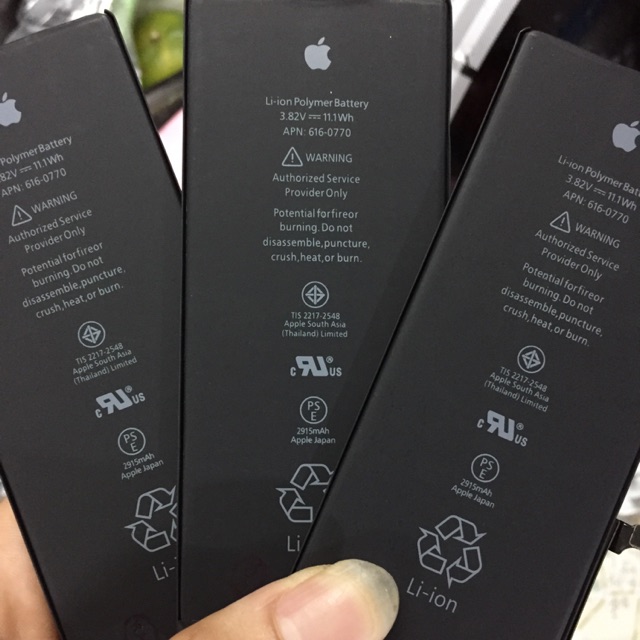 [ Giảm giá 30% ] - PIN IPHONE 6 PLUS ZIN CHÍNH HÃNG MỚI 100% CHỐNG CHÁY NỔ - TẶNG KÈM SEAL PIN