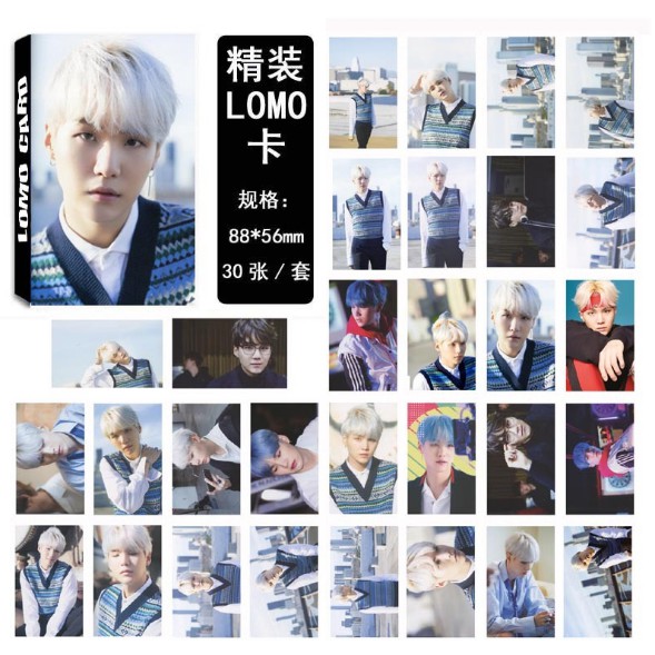 Bộ Lomo card Suga