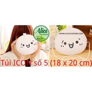 Túi đeo chéo hình ICON cảm xúc