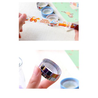 Washitape set màu nổi