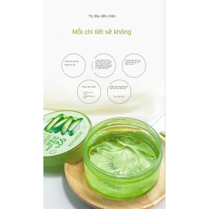 GEL LÔ HỘI ALOE VERA DƯỠNG ẨM, KIỂM SOÁT DẦU, TRẺ HÓA LÀN DA