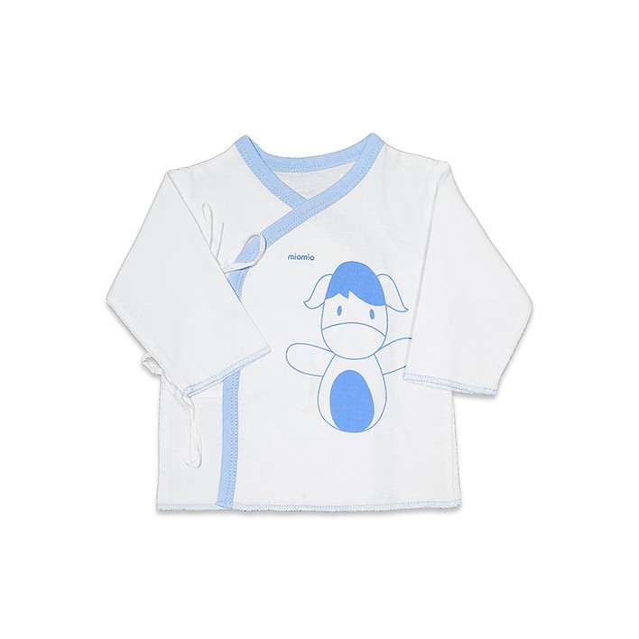 Quần Đáy Liền, Áo Sơ Sinh Cài Chéo MIOMIO, Họa Tiết: Thỏ Chó Cho Bé Trai Bé Gái (Từ 0-6 tháng), Vải Cotton