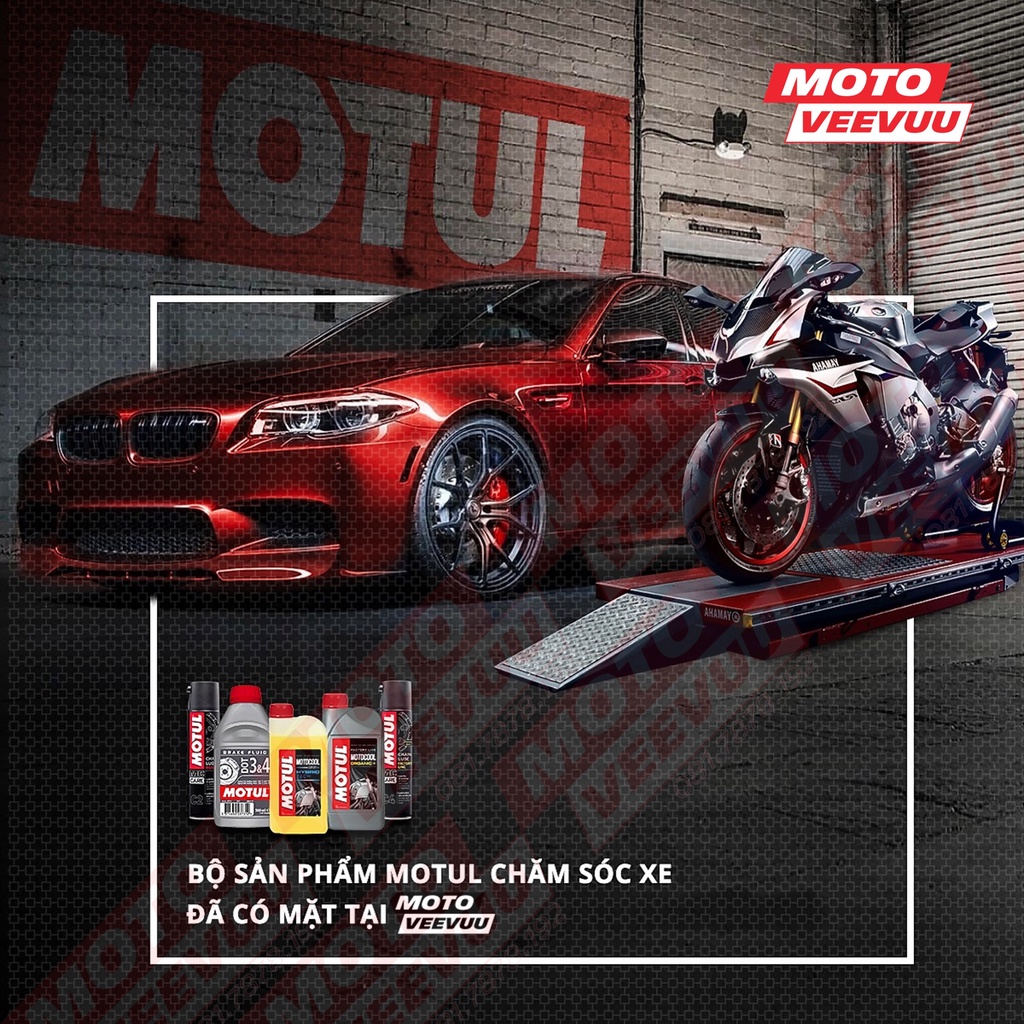 Dầu thắng MOTUL DOT3&amp;4 500ml (Made in UK)