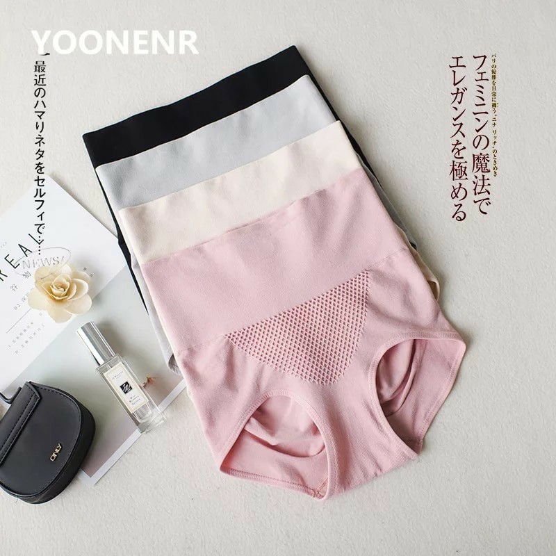 Quần lót y tế cotton cao cấp cạp cao gen bụng, nâng mông kháng khuẩn xuất Nhật | BigBuy360 - bigbuy360.vn