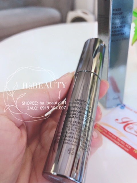 (AUTH_Korea)Mascara fmgt FIXER PROOF The Face shop