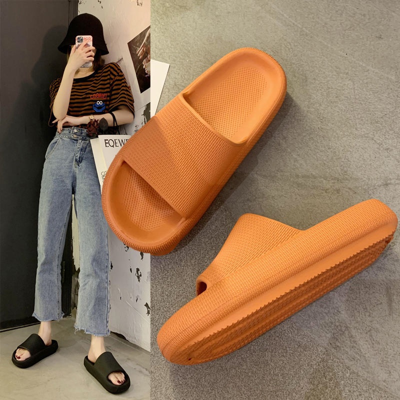 Dép Đi Trong Nhà Đế Dày Mềm Mại Chống Trượt Thời Trang Mùa Hè Cho Nữ