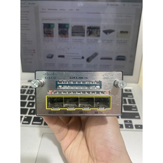 Cisco C3KX-NM-1G | Phụ kiện quang nâng cấp 4 cổng SFP 1G cho switch Cisco dòng 3560X, 3750X