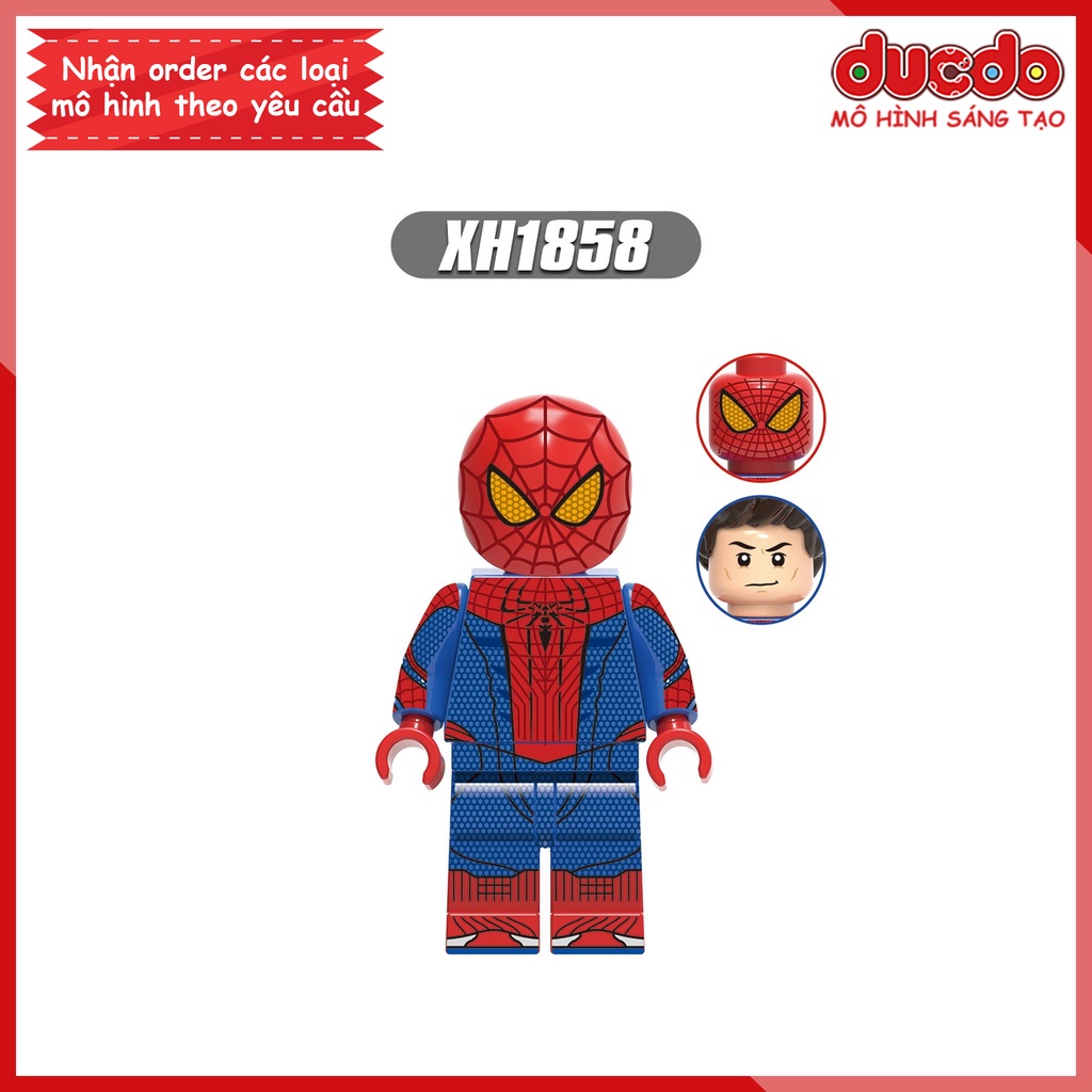 Minifigures nhân vật Spider Man người nhện không còn nhà - Đồ chơi Lắp ghép Xếp hình Mini Iron Man Mô hình XINH X0331