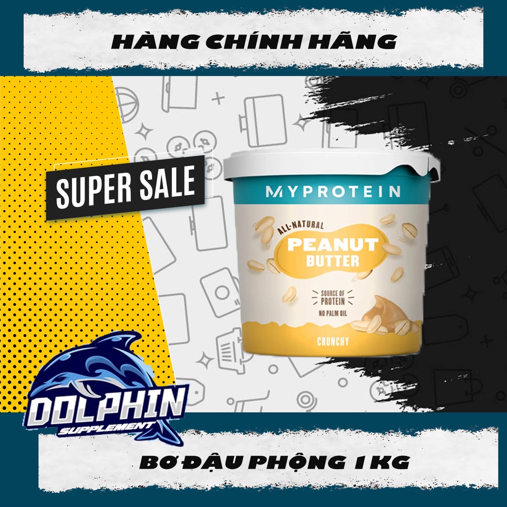 Myprotein | Peanut 1kg - Bơ Đậu Phộng