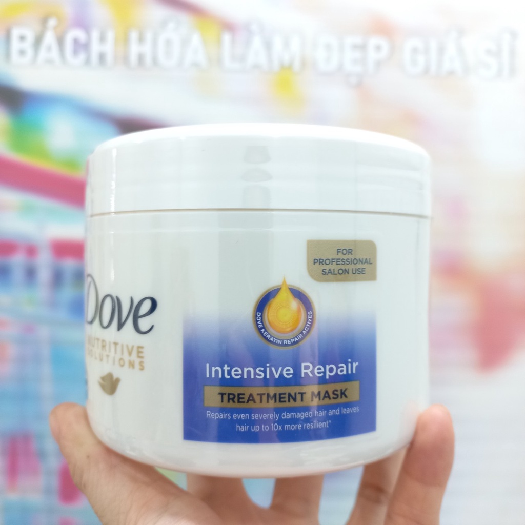 Hấp dầu Dove Intensive Repair Treatment Mask 500g -900g
