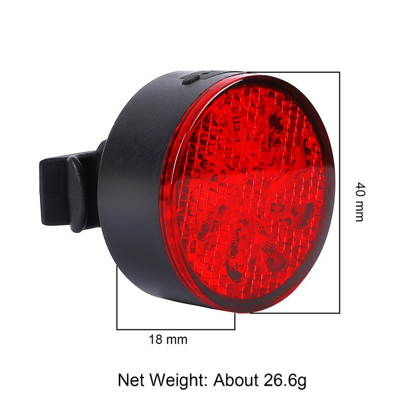 Đèn đuôi cảnh báo an toàn WEST BIKING chống thấm nước sạc USB dành cho xe đạp leo núi