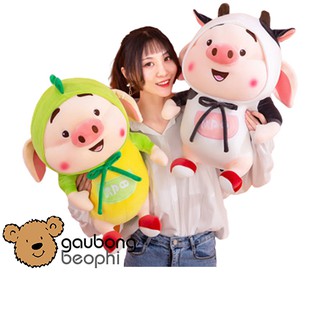 Thú bông heo tik tok cosplay size 60cm, quà tặng cho bạn gái,đồ chơi trẻ em shop gấu bông béo phì