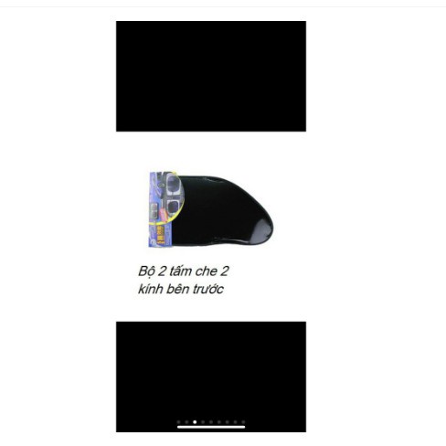 Tấm che nắng cao su non cửa bên ô tô, xe hơi tự hút không cần đế hích