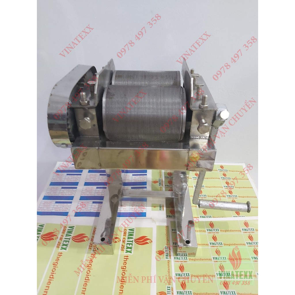 MÁY THÁI BÌ LỢN LÀM NEM CHẠO, MÁY CẮT DA HEO INOX 304