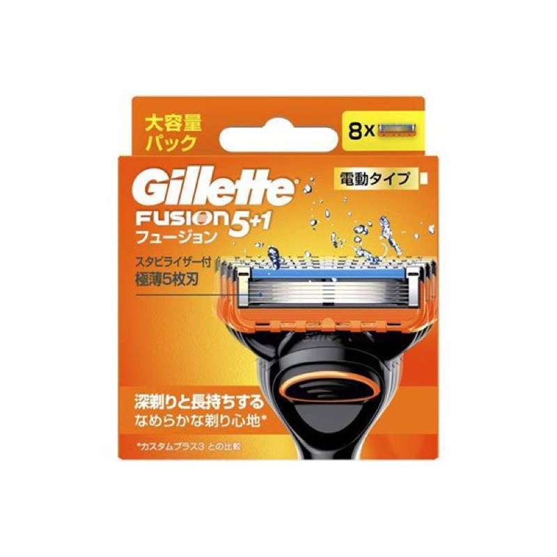 Hộp lưỡi dao thay thế Gillette Fusion 5+1 Nhật Bản