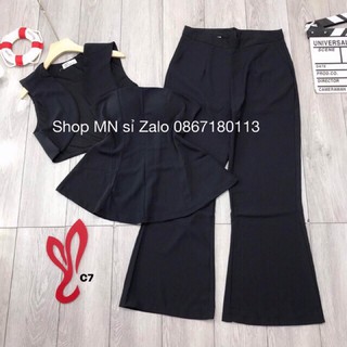 Sét 3 món ống rộng, siêu soang