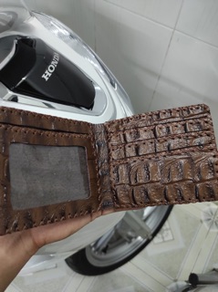 Ví Nam Da Cá Sấu Thật ♥️FREESHIP♥️ ( hình thật 100% )