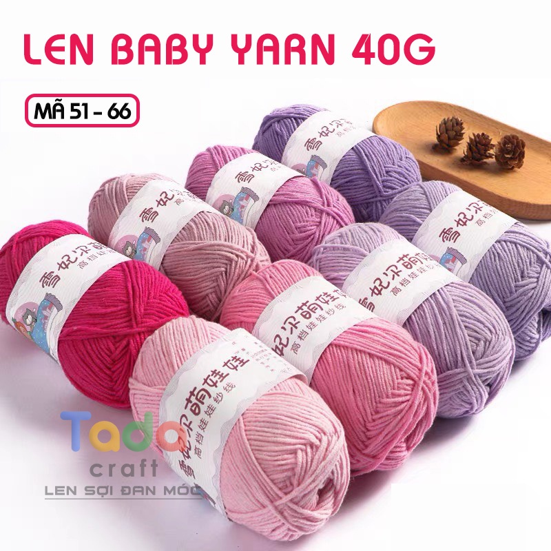 Len Baby Yarn (Mã 51 đến 66)