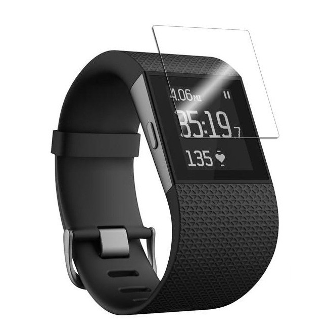 Dán film dẻo bảo vệ màn hình đồng hồ Fitbit Surge