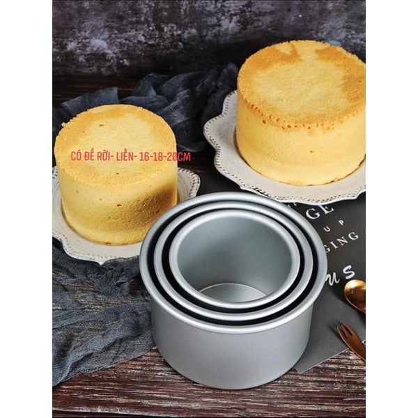 Khuôn nhôm đúc để rời -đế liền thành cao 10cm