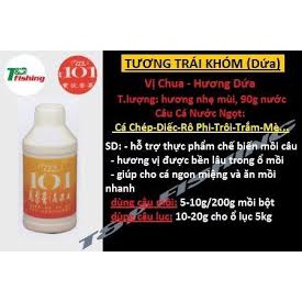 Tinh Mùi Nước Dứa 101 - Hương Liệu Câu Cá