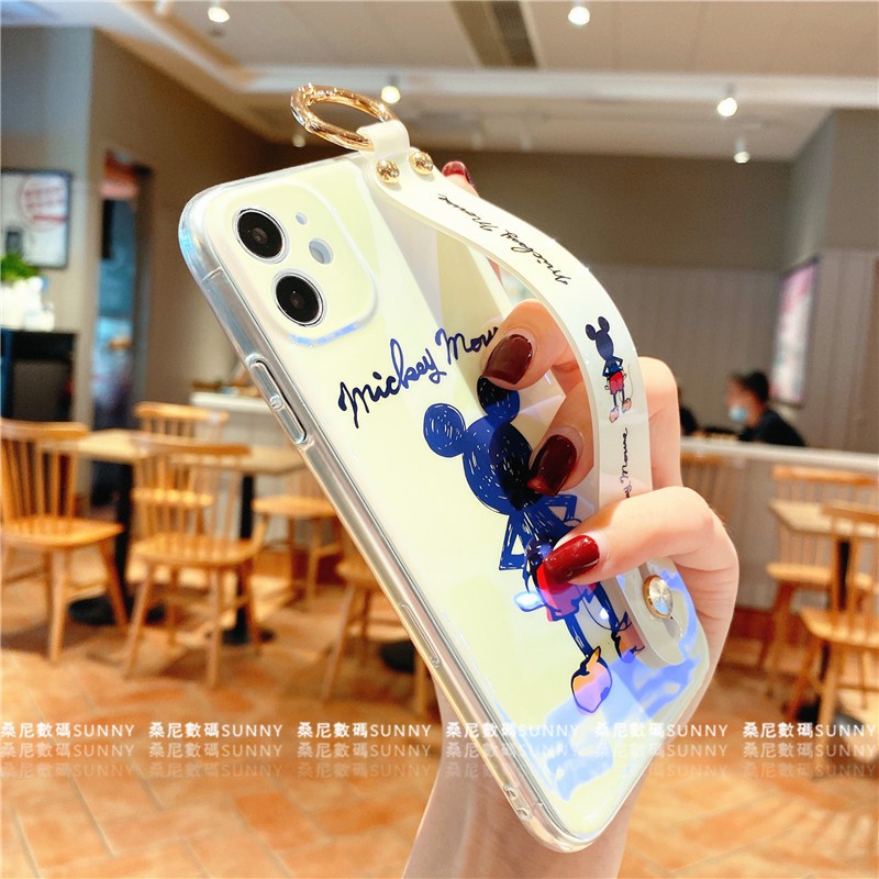 Ốp Lưng Điện Thoại Hình Mickey Disney Dành Cho IPhone 13 11 12 Pro 8plus XMAX XR