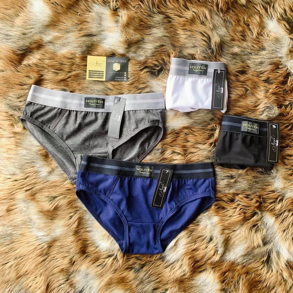 Quần Lót Tam Giác Nam Tomboy  - Quần Xì Sịp Nam Tam Giác Tomboy Nam Thun Cao Cấp Mát Lạnh Combo Kháng Khuẩn Nguyễn Nguyê