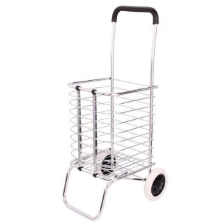 Xe đẩy hàng gấp gọn ( có giỏ )