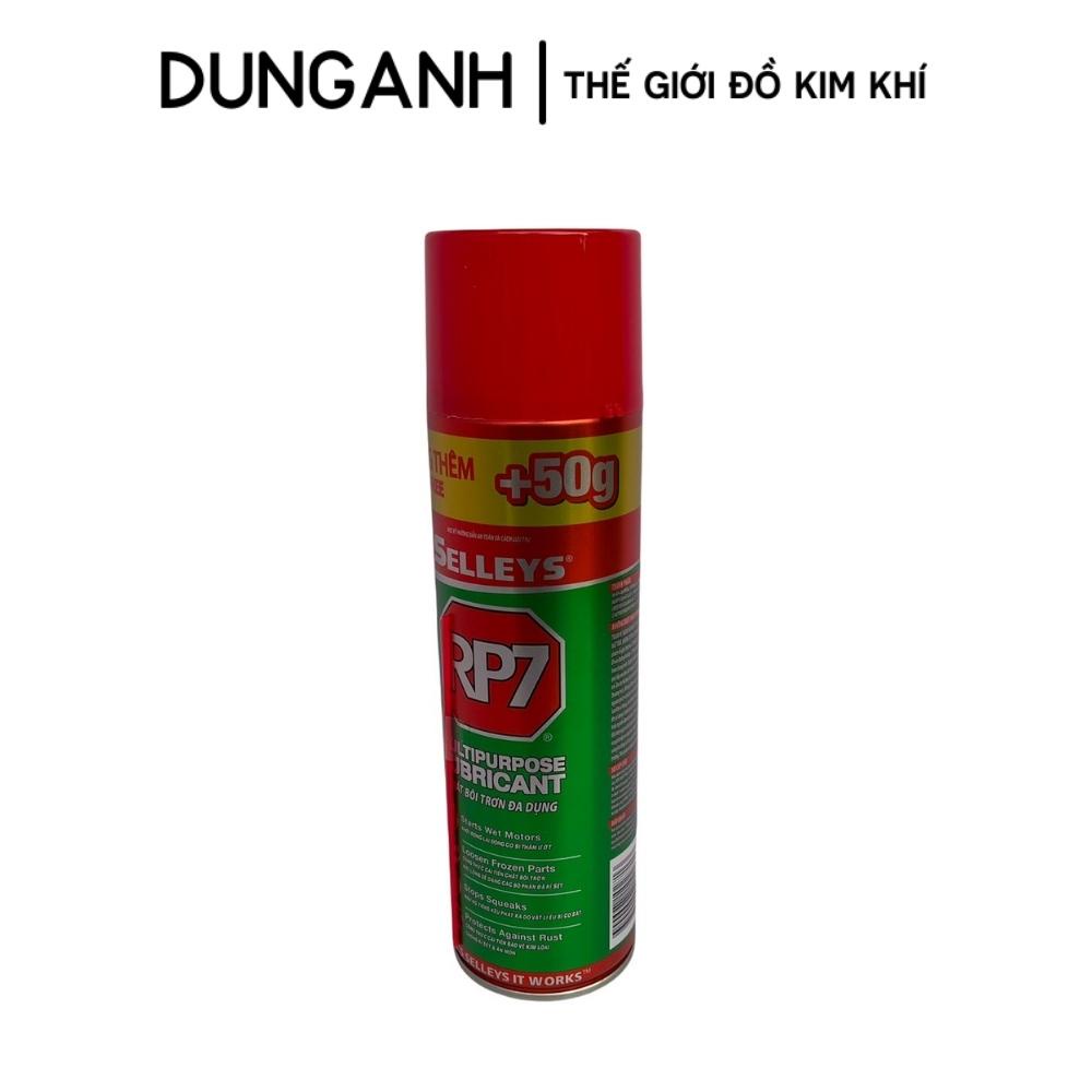Chai xịt tẩy rỉ sét RP7 Kim Khí Dung Anh, RP7 bôi trơn động cơ Selleys lọ 150G, 300G, 350G hàng chuẩn, RP7