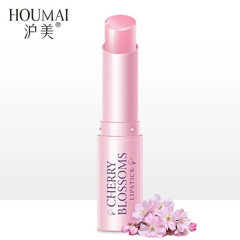 ( THANH LÝ SỐC H 132 )Houmai - Son dưỡng có màu Hoa Anh đào Cherry Blossom