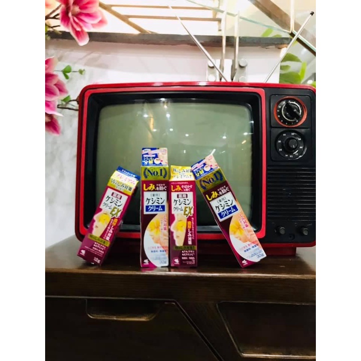 [Nội địa] Kem hỗ trợ giảm nám Keshimin Kobayashi nhật bản 30g, ex 12g