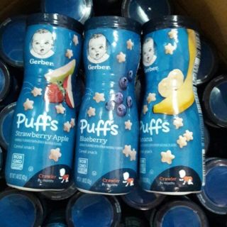 Bánh ăn dặm gerber cao ,NON GMO (Graduates pufs....)