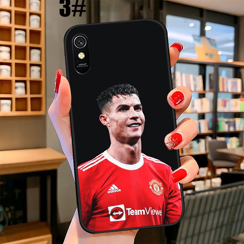 Ốp điện thoại in hình Cristiano Ronaldo cho XIAOMI REDMI NOTE 8 7 PRO 10X 9A 8T 8A 8 7 UOL34 CR7