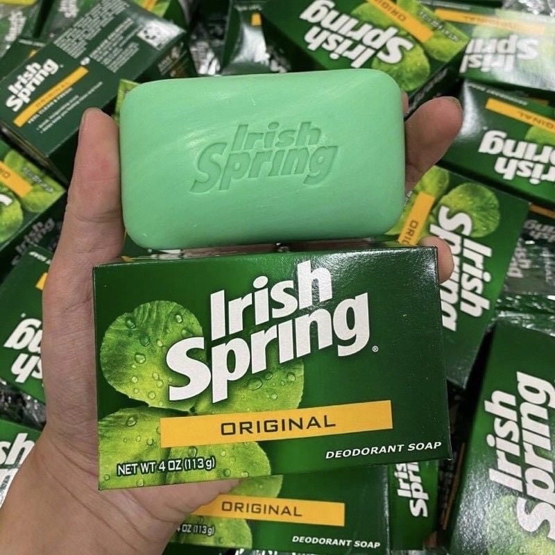 <HÃNG MỸ> Xà bông xà phòng diệt khuẩn nội địa Mỹ Irish Spring