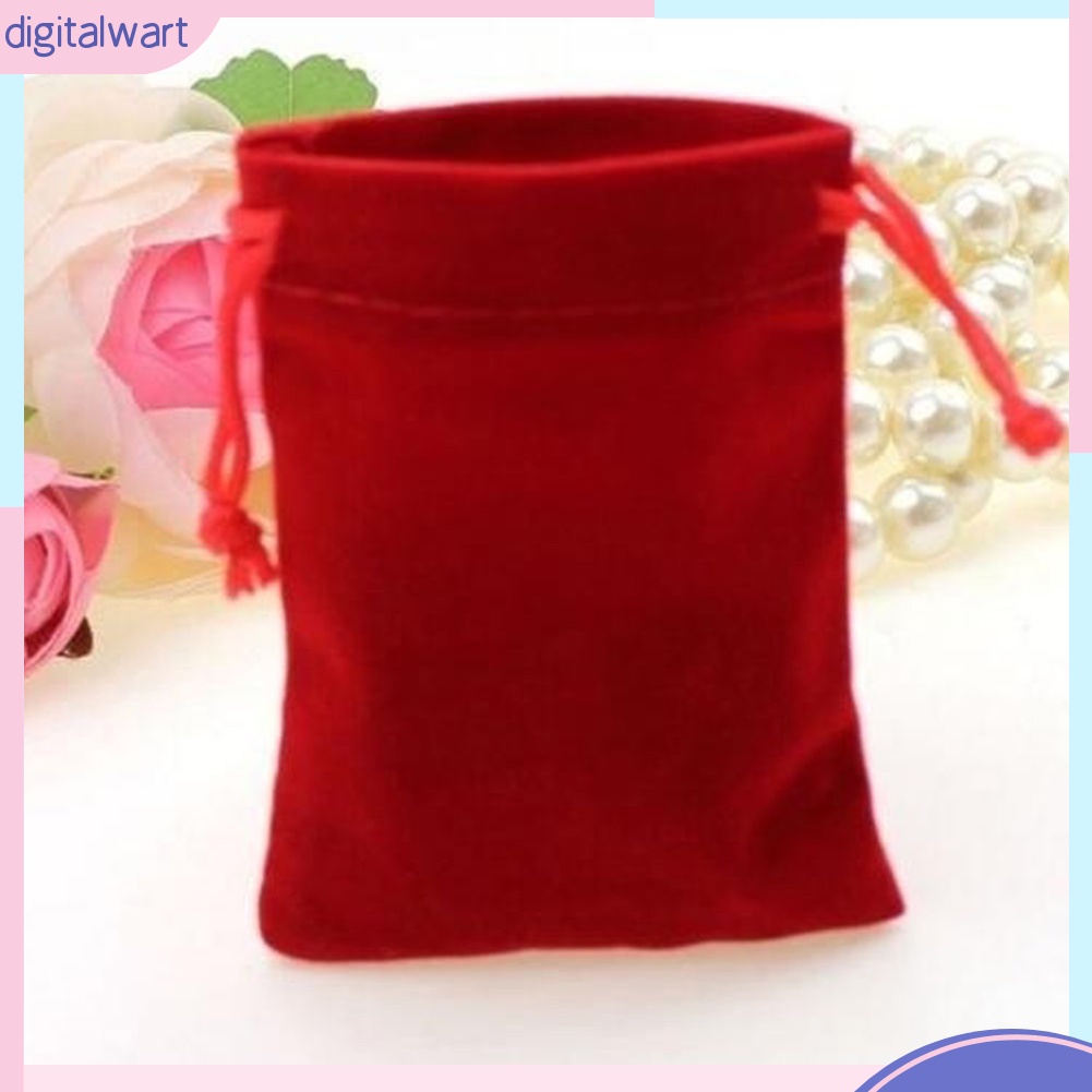 Set 10 Túi Nhung Đựng Trang Sức Dành Cho Tiệc Cưới