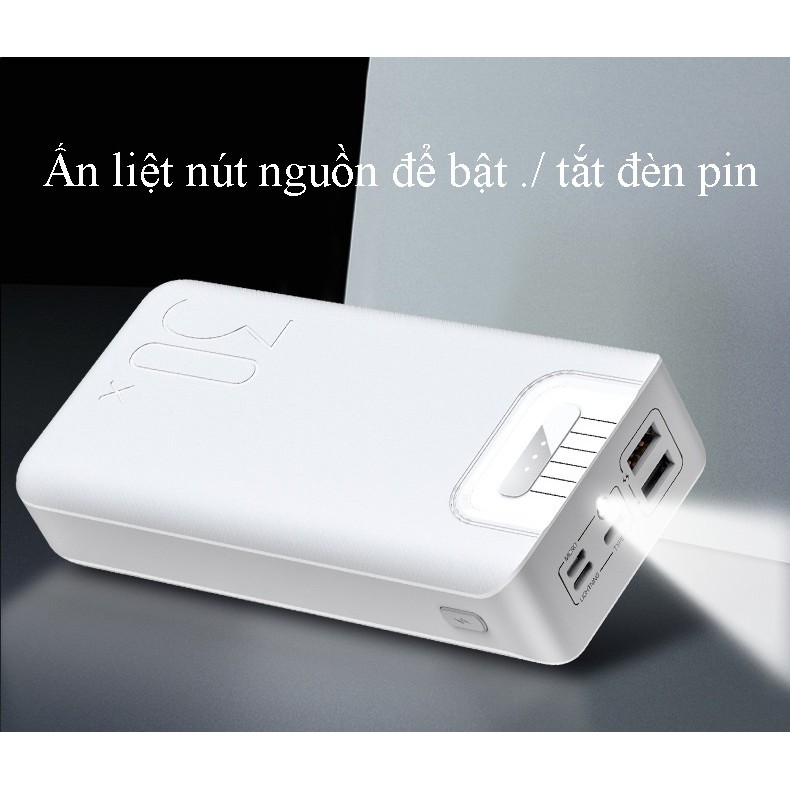 Pin Sạc Dự Phòng 30.000mAh Dung Lượng Khủng