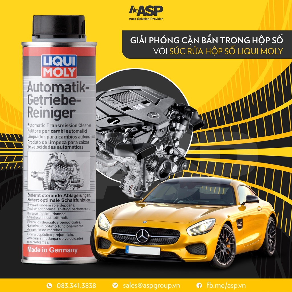 Dung dịch súc rửa hộp số tự động Liqui Moly Automatic Transmission Cleaner 300ml Made in Germany - 2512