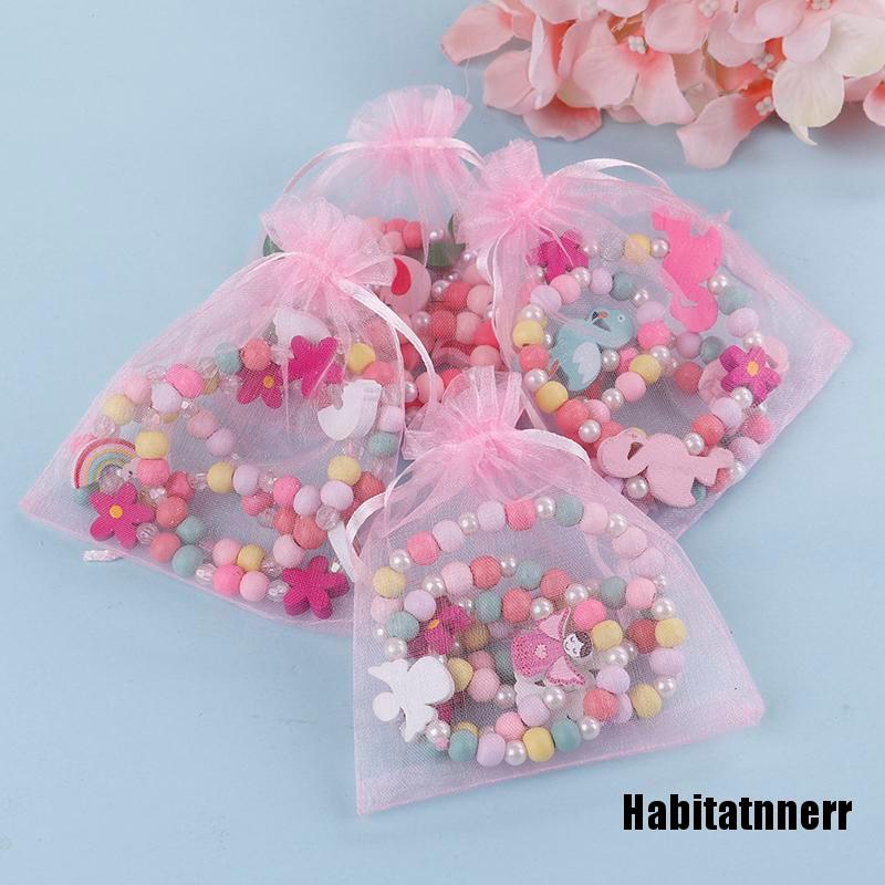 Dây Chuyền Chuỗi Hạt Họa Tiết Hoạt Hình Xinh Xắn Dành Cho Bé Gái