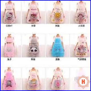 Tạp Dề Hoạt Hình Dễ Thương Siêu Cute { H }