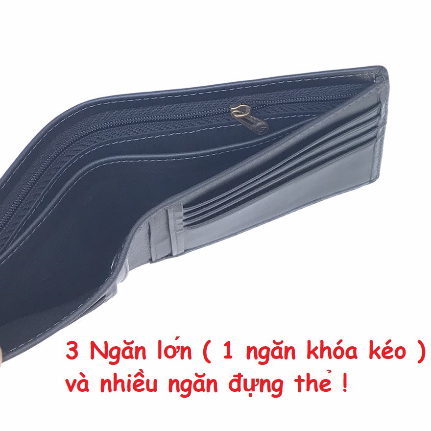 Ví Nam Da Bò Cao Cấp Fullbox | Bảo Hành 1 Năm Tặng Kèm Hộp - Bóp Classic | CLAS | WebRaoVat - webraovat.net.vn