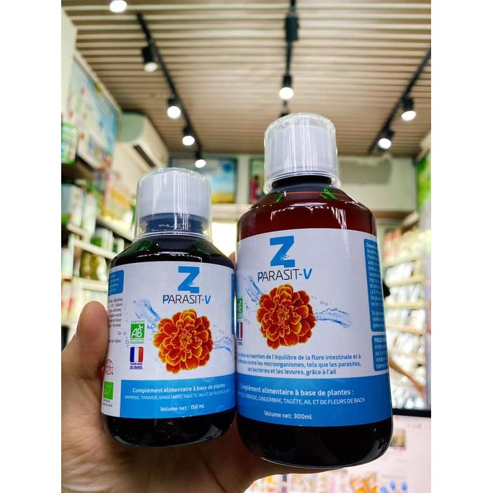 Dung dịch Z- Parasit V hiệu Mint- E Labs 150ml và 300ml