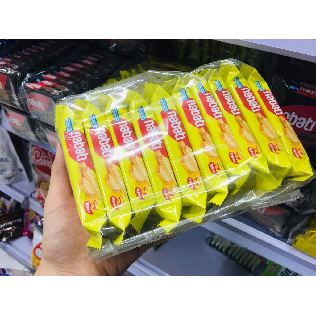 BỊCH 10 GÓI BÁNH NABATI GÓI 17G