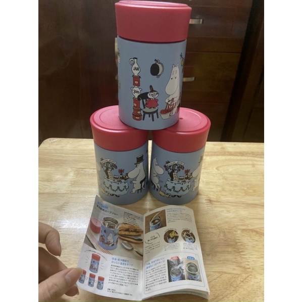 Bình giữ nhiệt đựng súp, cháo cho em bé 300 ml hàng của Nhật