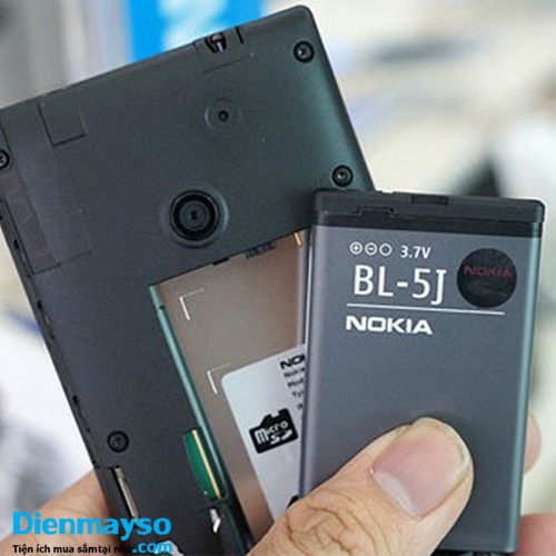 Pin Nokia BL-5J PIN ZIN BẢO HÀNH 6 THÁNG + DÙNG Cho LUMIA 520 LUMIA 525 + Nokia 5800 xpress + Nokia 5230 + N900 + X1-0