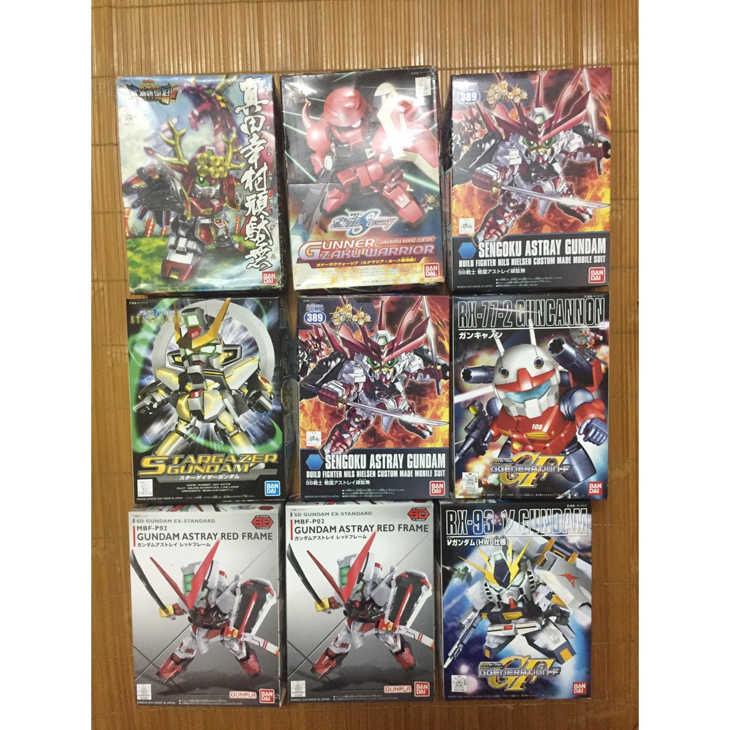 mô hình sd gundam tổng hợp